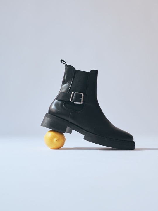 Actual product image Bianco BIAPANAMA ankle boots with buckles (38)