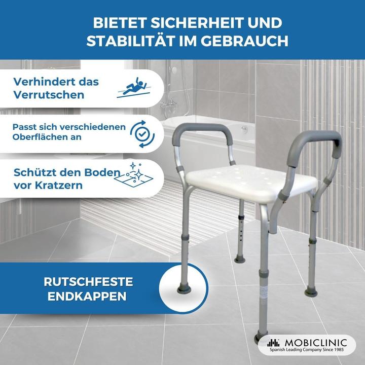 Produktbild Mobiclinic Duschstuhl (100 kg)