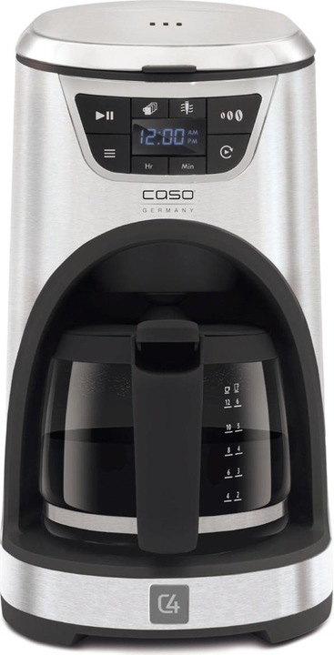 Caso Novea C4, Fristående, Droppande kaffebryggare, 1000 W, Rostfritt stål