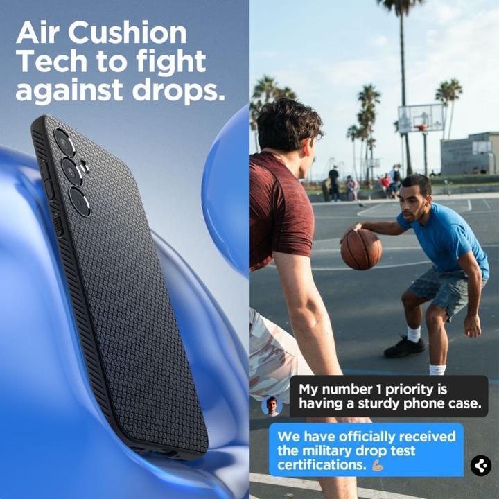 Immagine prodotto Spigen Liquid Air Sam A35 5G nero opaco ACS07519 (Samsung Galaxy A35)