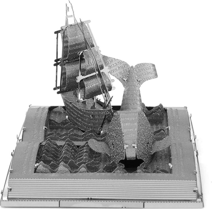 Produktbild Metal Earth constructie speelgoed Moby Dick Book Sculpture