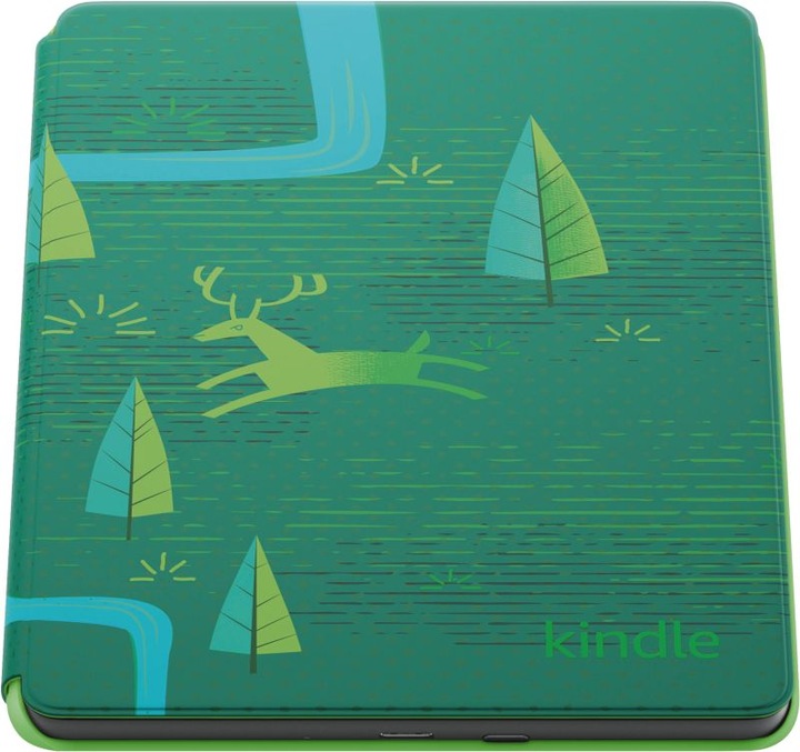 Actual product image Amazon Kindle Paperwhite Kids (11th Generation) - 2021 (6.80", 8 GB, Jewel Forest)