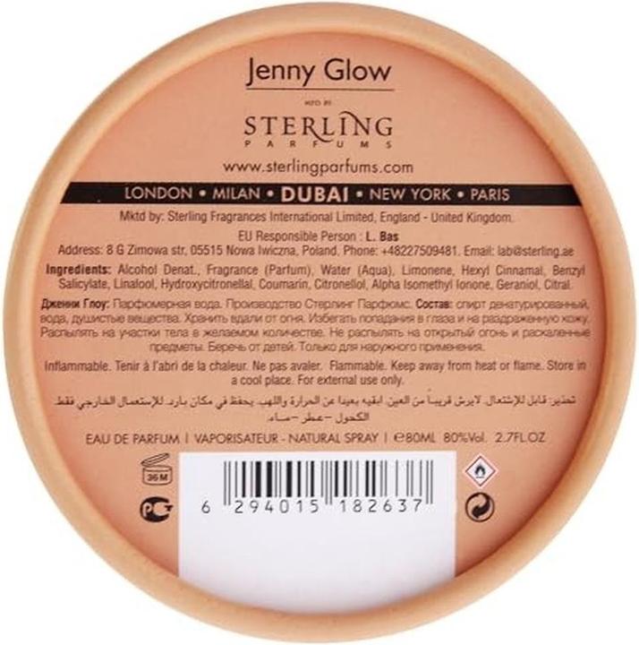 Actual product image Jenny Glow Charme Eau De Parfum 80ml (Eau de parfum, 80 ml)