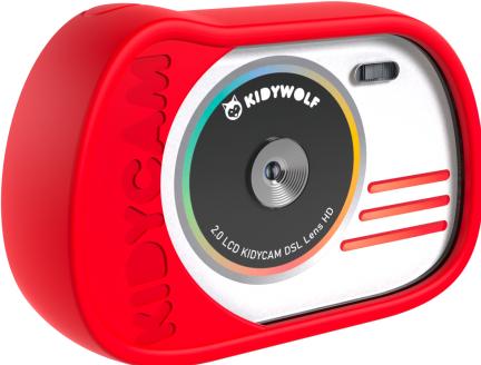 Actual product image Kidywolf Photo and video camera red