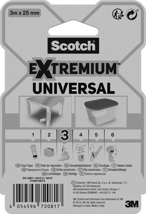 Image du produit Scotch extremium universal (25 mm)