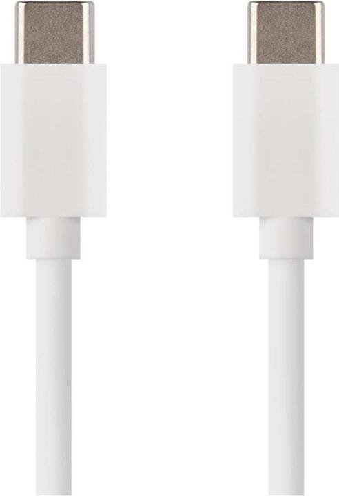 Immagine prodotto Emos Cavo USB 2.0 C maschio - USB 2.0 C maschio 1m, bianco (1 m, USB 2.0, 60 W)