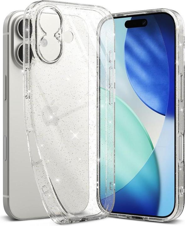 Produktbild Ringke Air iPhone 17 Hülle - Klarer Glitzer (Apple iPhone 17)