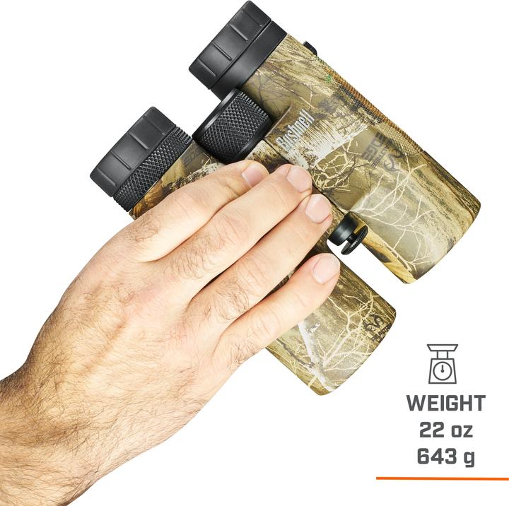 Immagine prodotto Bushnell Powerview 10x42 Realtree edge Raccoglitore di ossa, tetto (10 x, 42 mm)