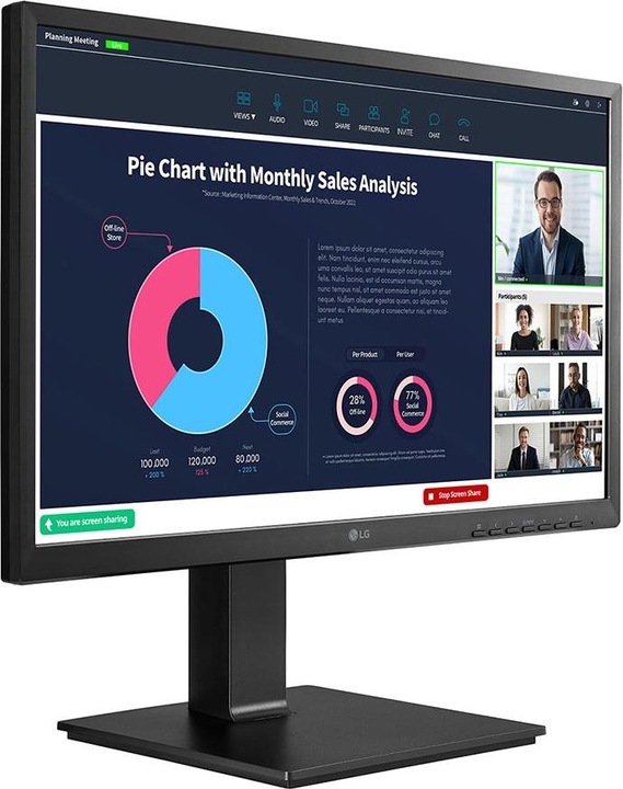 Produktbild LG 24BP750C-B (1920 x 1080 Pixel, 24")