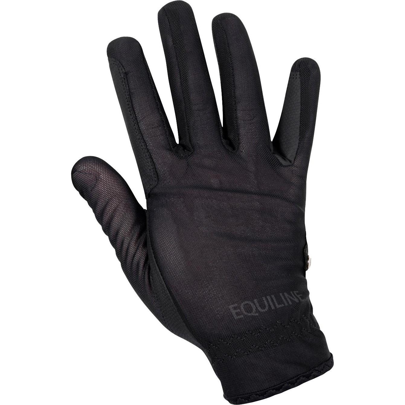 Equiline, Herren, Handschuhe, reithandschuhe für den sommer, Schwarz, (10)