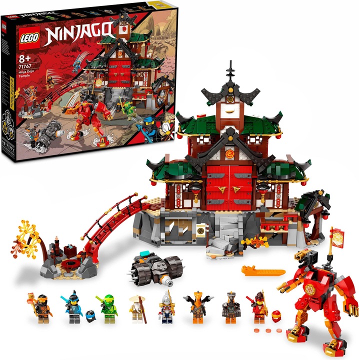 Actual product image LEGO Ninja Dojo Temple (71767, LEGO Ninjago)