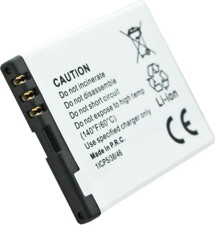 Immagine prodotto Nokia Akku 2680 slide, 3600 slide, 3710 fold, 7610 Supernova, X3-02