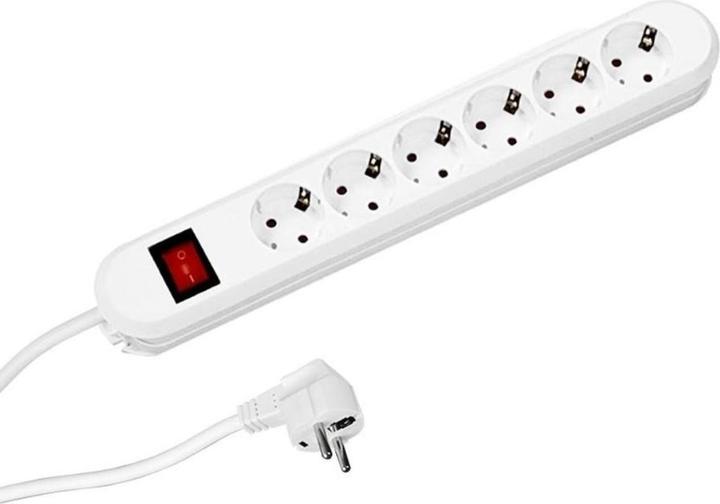 Produktbild Bachmann Smart Verlängerungsschnur (6x, CEE 7/3, 1.50 m)