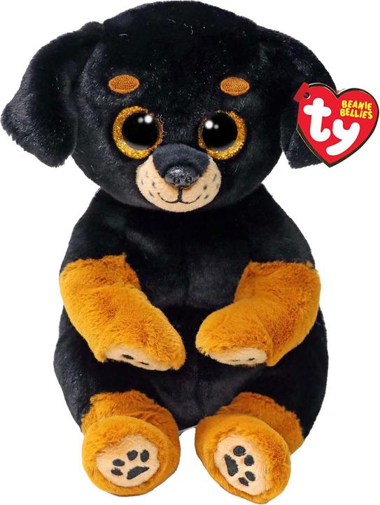 Actual product image Ty Beanie Babies Bellies Randi Rottweiler 15cm (15 cm)