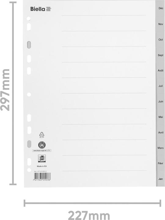 Immagine prodotto Biella Registro PP