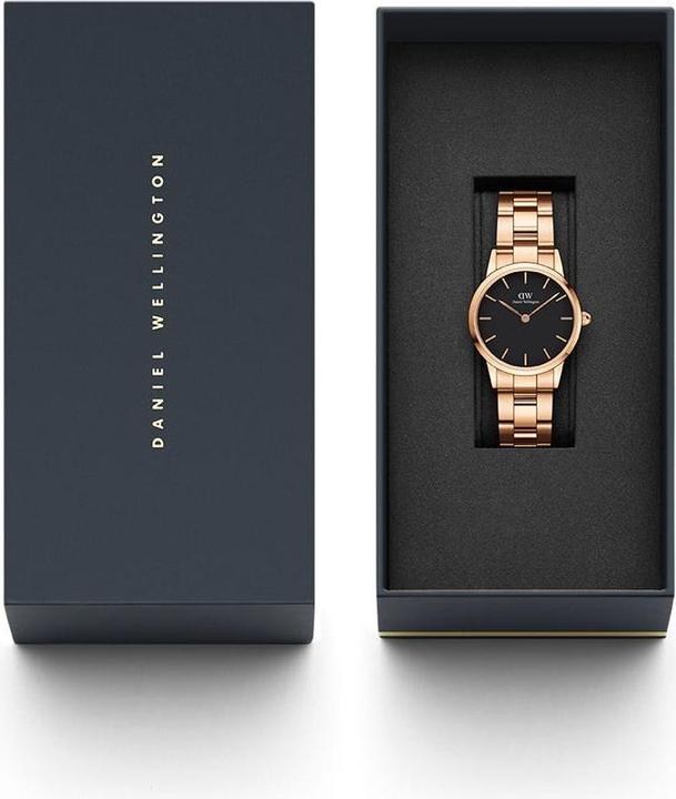 Image du produit Daniel Wellington Iconic Link Noir Rose Or (40 mm) (Montre analogique, 40 mm)