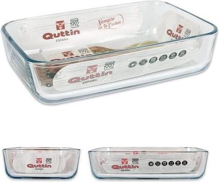 Quttin rechteckiger Glastopf 20x13cm 925ccm