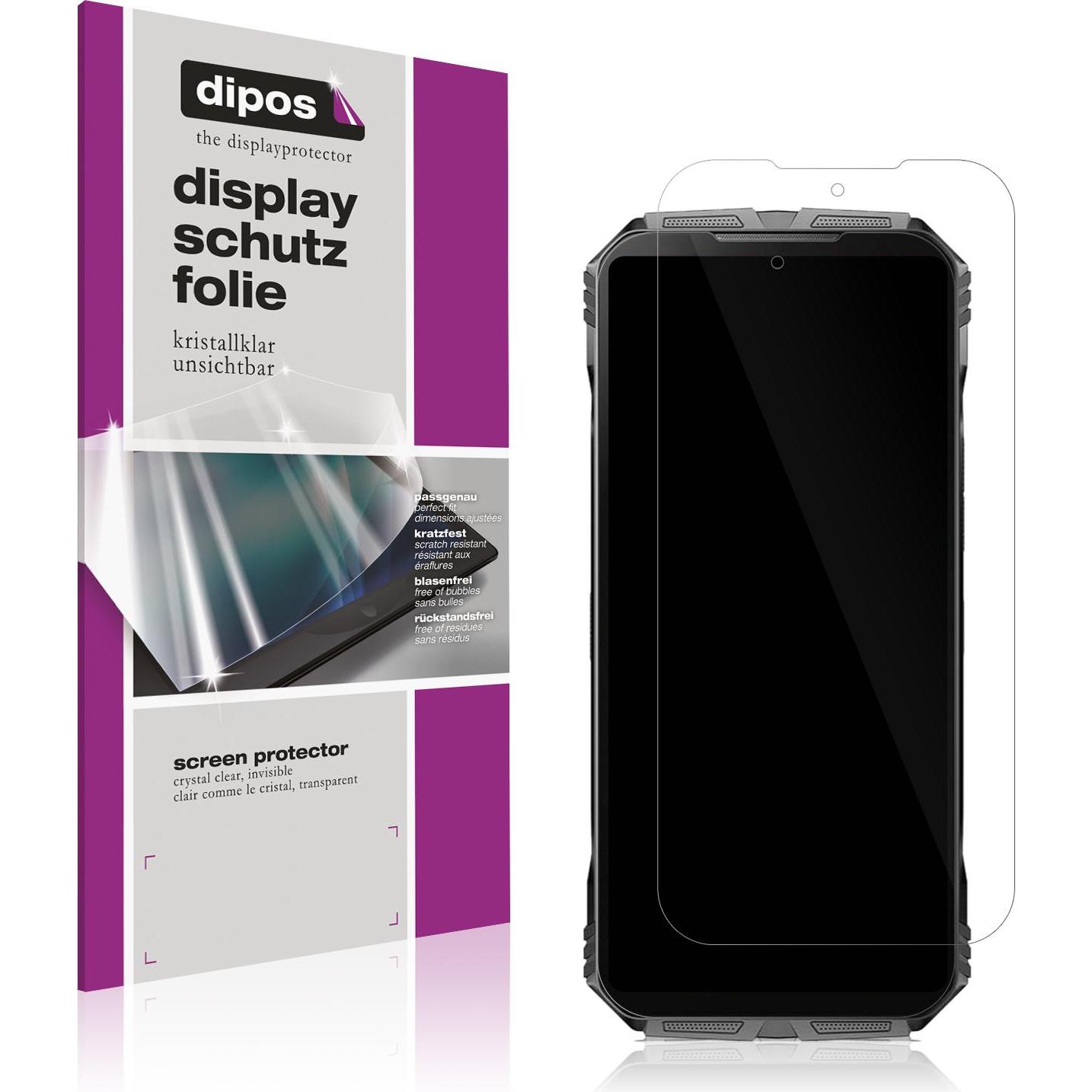 Dipos Schutzfolie Klar für Doogee S Cyber Pro, MP3 + Media-Player Zubehör