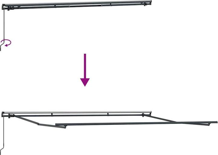 Image du produit vidaXL Einziehbare Markise (5 m)