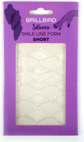 Produktbild BrillBird French Schablonen für Dual/Reverse Tips - Short (Nagellacktrockner)