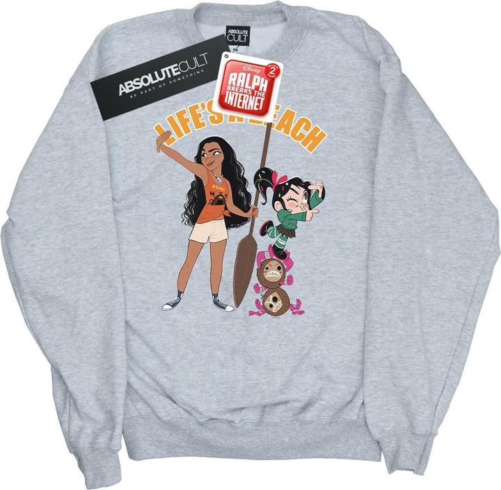 Produktbild Disney Wreck It Ralph Moana And Vanellope Sweatshirt (3XL)