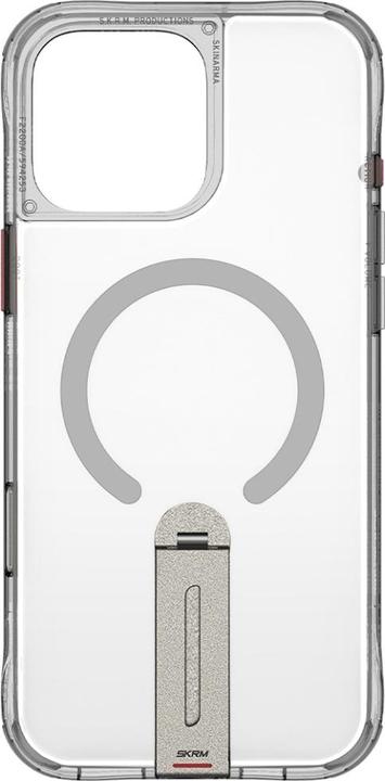 Immagine prodotto Skinarma Case Helix for iPhone 16 Pro Magnetic Charging 360 Rotating Stand titanium (Apple iPhone 16 Pro)