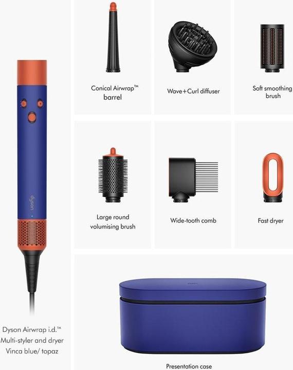 Image du produit Dyson Airwrap HS08 ID Complete Long - Violet/Topaz (30 mm)