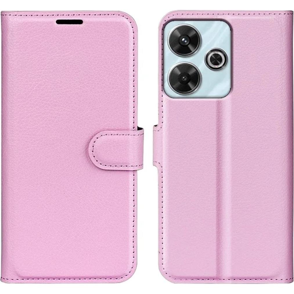 Screenguard Xiaomi Redmi 13 Leather Guard Lederhülle (Xiaomi Redmi 13), Smartphone Hülle, Rosa