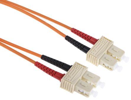 Produktbild RS PRO LWL-Kabel SC/SC Duplex 62,5/125µm 1m (1 m)