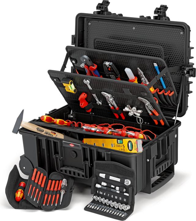 Knipex Tool Case Robust45 Move Electric (63 pieces)