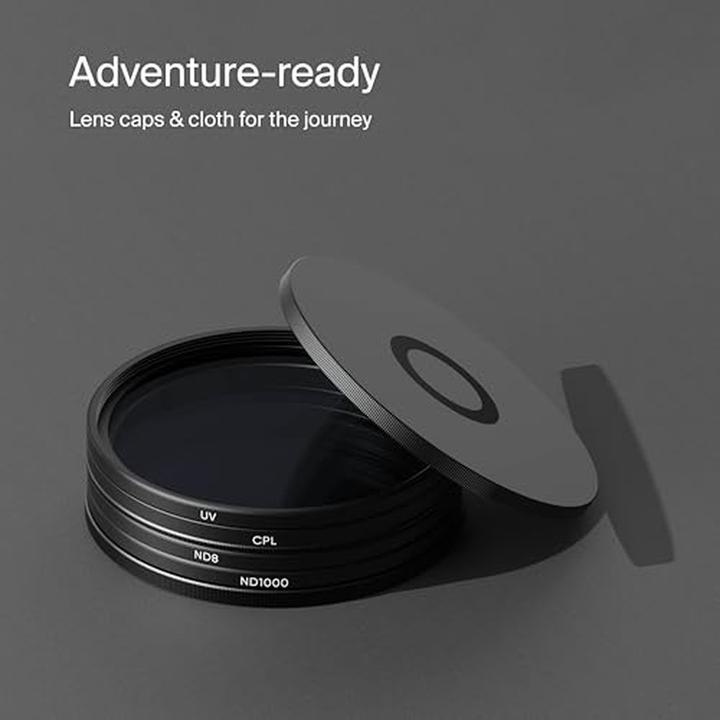Produktbild Urth 77mm UV, Circular Polarizing (CPL), ND8, ND1000 Lens Filter Kit (Plus+) (77 mm, UV-Filter)