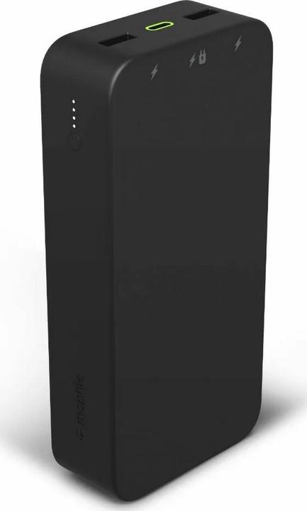 Productafbeelding mophie PS 20K met PD Zwart 20W USB C&A (20000 mAh, 20 W)
