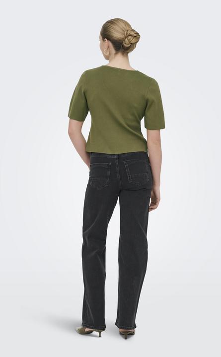 Actual product image Only Onllucy Ss V-Neck Button Ex Knt (XL)