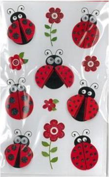 Produktbild BSB-Obpacher Aufkleber Creative-Sticker, Marienkäfer