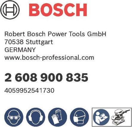 Actual product image Bosch Professional Zubehör Expert C470 Sandpaper with 8 holes for orbital sander, 93 x 230 mm, G 80, 10 pcs. (80)