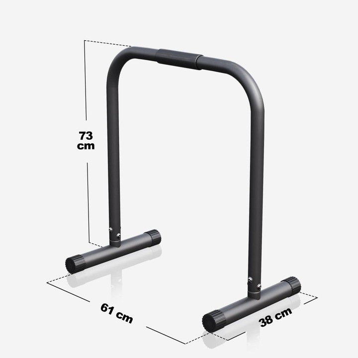 Actual product image Gorilla Sports Push Up Stand Bar
