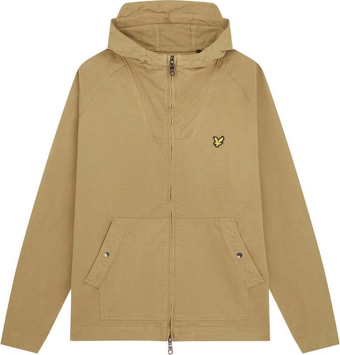 Produktbild Lyle and Scott Garment Dyed Zip Through Kapuzenjacke Herren (S)