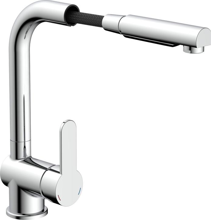 Produktbild Schütte Wasserhahn Küche LONDON Spültischarmatur Chrom Ausziehbar Schwenkbar 79700