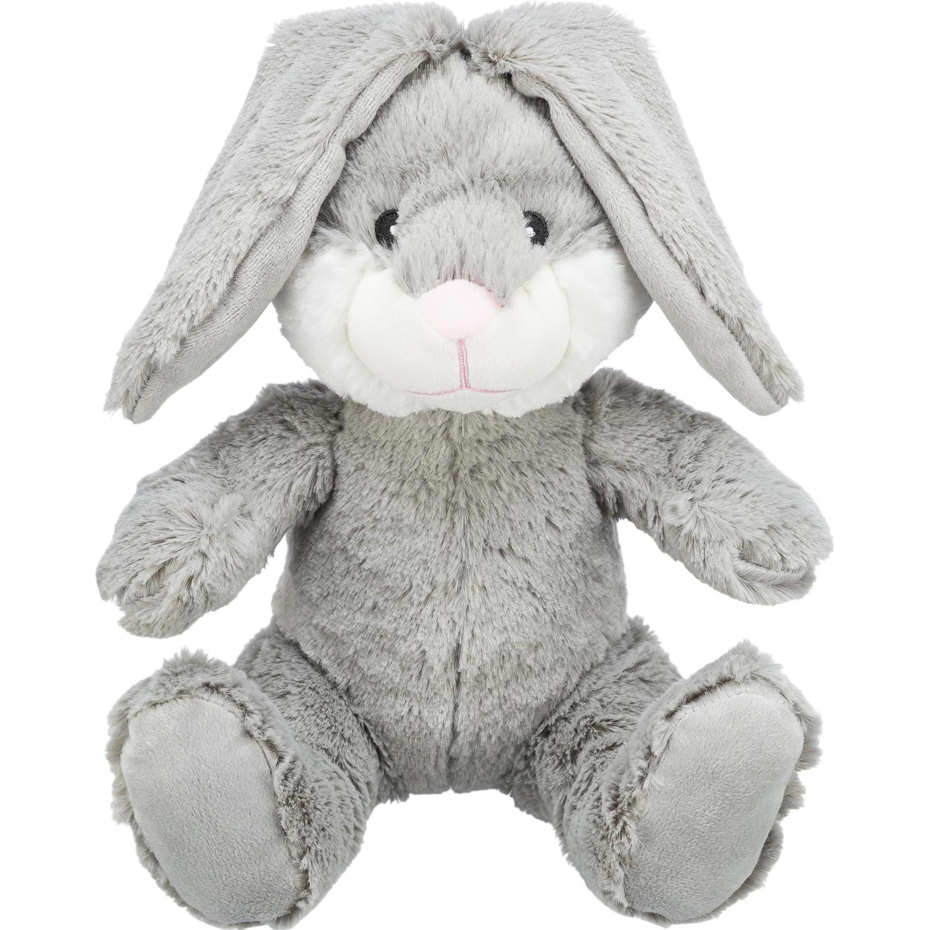 Trixie Hunde-Spielzeug Be Eco Hase Evan, 25 cm (Plüschspielzeug), Hundespielzeug