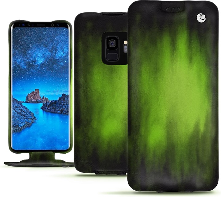 Noreve Lederschutzhülle vertikal (Samsung Galaxy S9)