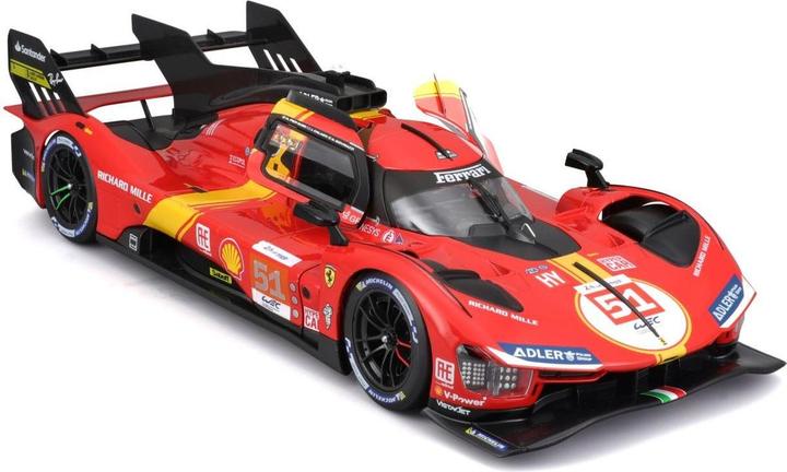Actual product image Bburago Ferrari 499P Le Mans Champion 2023