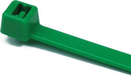 Produktbild HellermannTyton Kabelbinder grün T50R 200x4,6mm (Kunststoffkabelbinder, 200 mm, 100 Stk.)