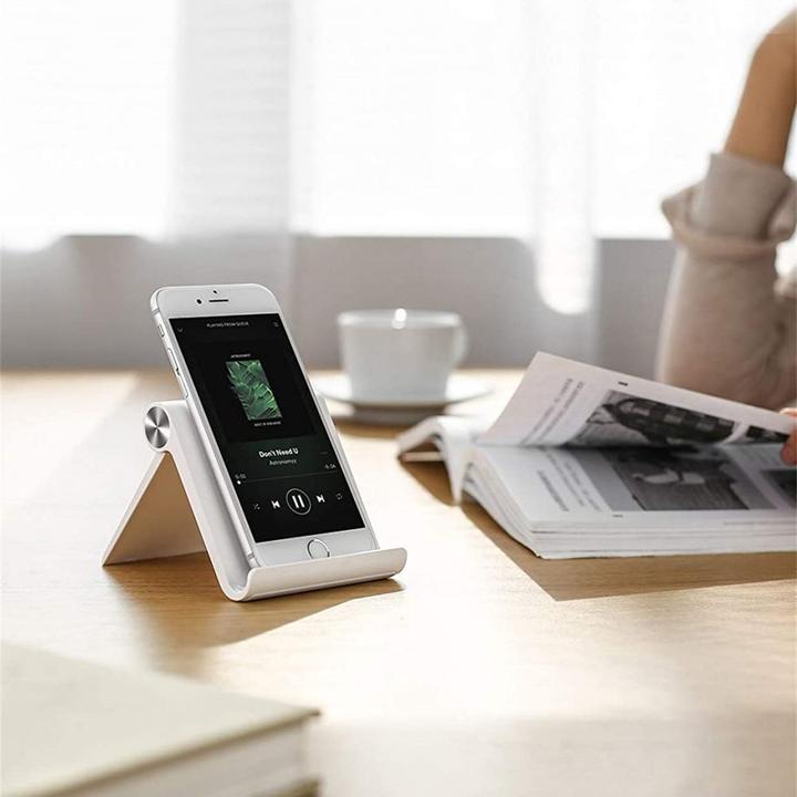 Actual product image Tech-Protect Z1 universal stand for smartphone / tablet - white
