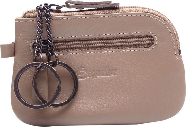 Actual product image Esquire Peru leather key pouch 11 cm