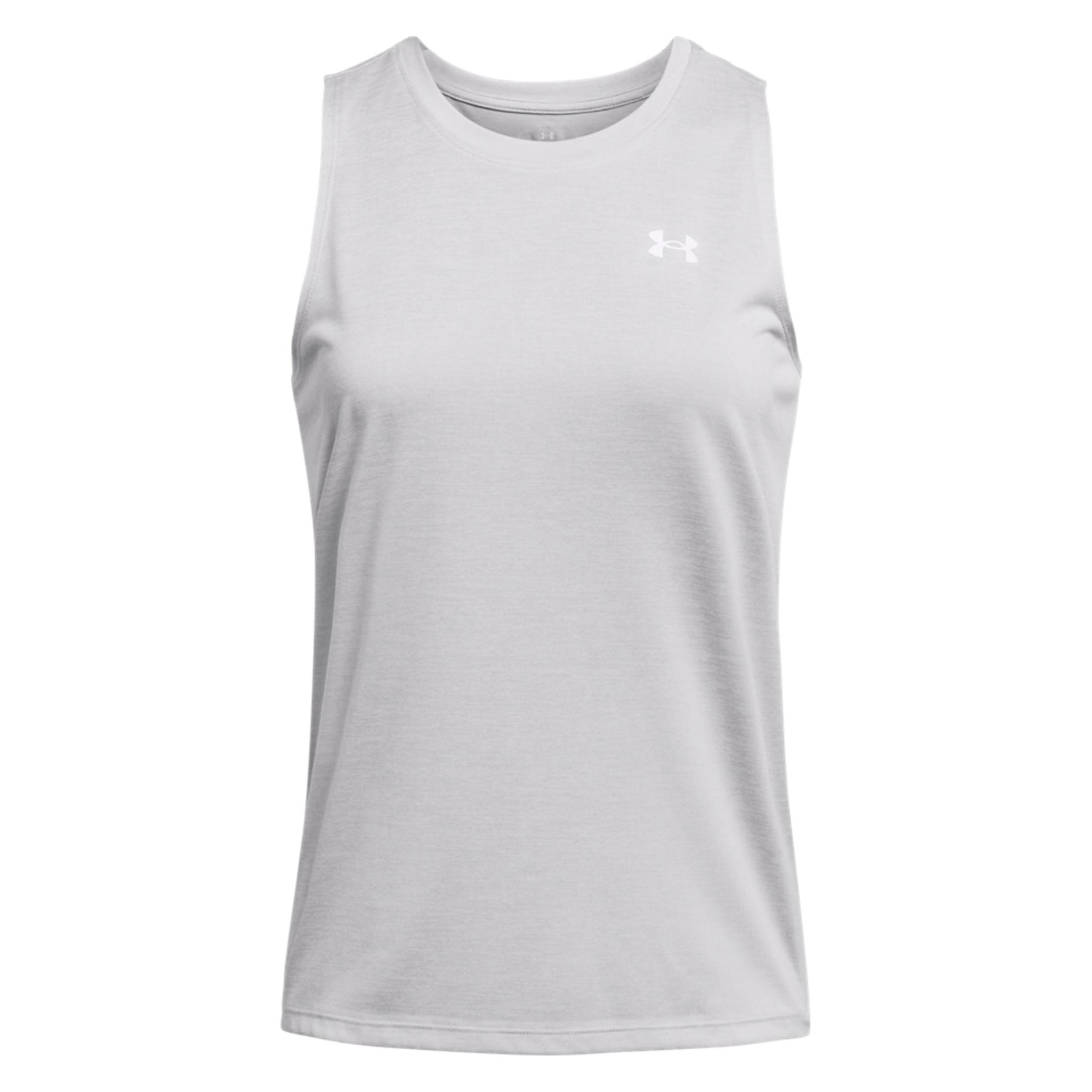 Under Armour, Damen, Sportshirt, Tech Tank Twist (Xs), Grau, Xs