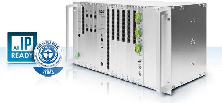 Produktbild Auerswald COMmander 6000RX 48,26cm 19Zoll Gehaeuse / Grundfreischaltung ist durch registrierten Auerswald-F...