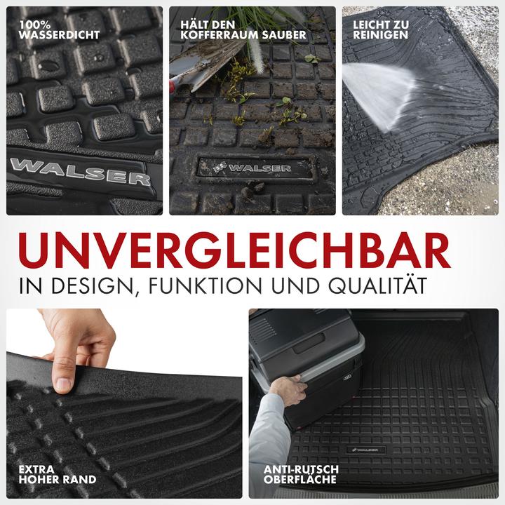 Image du produit Walser Bac de coffre premium Roadmaster pour Tesla Model 3 (5YJ3) 01/2017-aujourd'hui, plancher de
