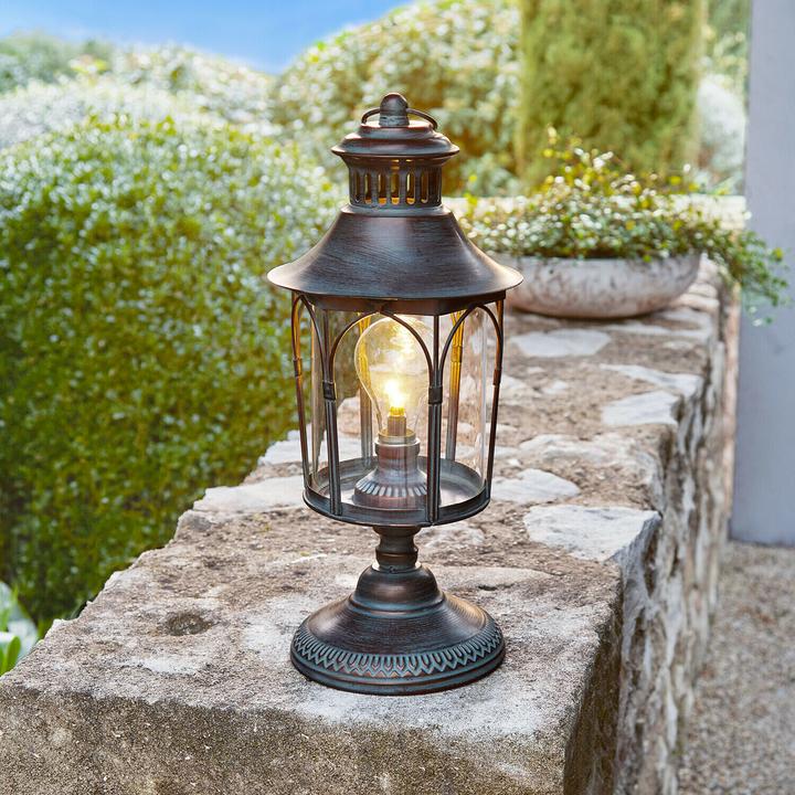 Produktbild Loberon LED-Laterne Brélomine antikbraun
