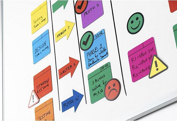 Actual product image kaiserkraft Post-it notes (100 x 100 mm)