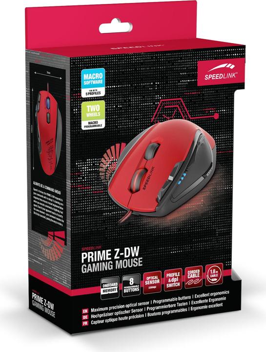 Produktbild Speedlink PRIME Z-DW Gaming Mouse (Kabelgebunden)